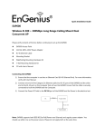 EnGenius® Quick Installation Guide