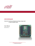 DM35956 - User`s Manual - RTD Embedded Technologies, Inc.