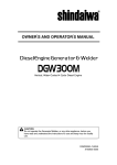 OWNER S AND OPERATOR S MANUAL