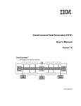 CoreConnect Test Generator (CTG) User`s Manual