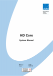 Lawo HD Core manual - fra www.interstage.dk