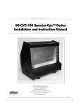 SS-CYC-100 Spectra-Cyc™ Series Installation