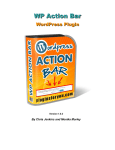 WP Action Bar WordPress Plugin User Manual