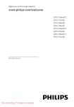 Philips 42PFL7406H LCD TV User Manual