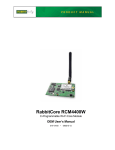 RabbitCore RCM4400W - Digi International