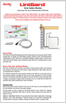 LintGard Dryer Safety Monitor User Manual