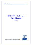 EM100Pro Software User Manual