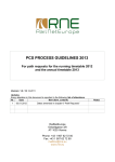 PCS PROCESS GUIDELINES 2013 - Path Coordination System (PCS)