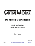 User Manual - CaptiveWorks