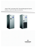 Liebert® PDX™ and Liebert PCW™ Thermal Management Systems
