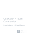 QualColor™ Touch Commander