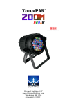 ToughPar Zoom RGBAW Manual