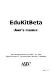 EduKitBeta User`s Manual