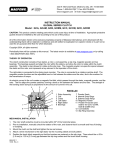 Global Series Clutches User Manual