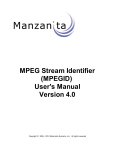 MPEGID User`s Manual, V4.0