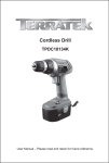 TPDC18134K- Manual