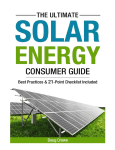 consumer guide - Solar Educators