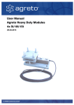 User Manual Agreto Heavy Duty Modules 4x 5t/10t/15t