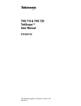 THS 710 & THS 720 TekScope&trade; User Manual