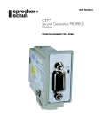 CEP7-EPRB Profibus Module User Manual