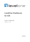 LevelOne OneSecure for iOS