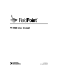FP-1600 User Manual - National Instruments