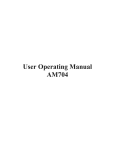 User Operating Manual