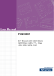 User Manual PCM-9361