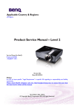 Product Service Manual – Level 2