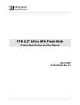 FFD 2.5" Ultra ATA Flash Disk - Digi-Key