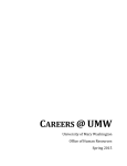 Careers User Manual - Administration and Finance