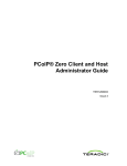 PCoIP® Zero Client and Host Administrator Guide