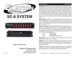 SC-8 System.indd - Elation Professional