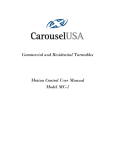 MC-1 Manual - Carousel USA