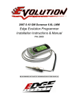 Edge Evolution Programmer Installation Instructions