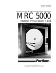 MRC5000 Circular Chart Recorder w/display