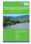 Manual for Operation of the Flood Forecasting Model for the Lower