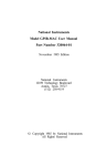 Model GPIB-MAC User Manual