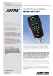 Datasheet - Test Equipment Depot