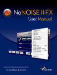 NoNOISE II — User Manual