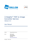 3-Heights™ PDF to Image Converter Service, User Manual