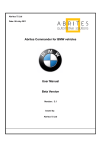 BMW Commander User Manual