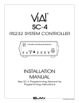 RS232 SYSTEM CONTROLLER