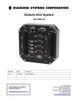 Octavio-HLV User Manual - Diamond Systems Corporation