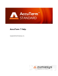 AccuTerm 7 User Manual