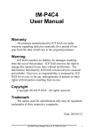 tM-P4C4 User Manual