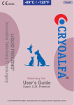 User Guide for Veterinaries (SUPER, LUX, PREMIUM)