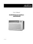 User`s Manual 24,000 BTU Room Air Conditioner