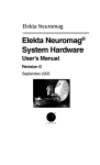 Elekta Neuromag® System Hardware