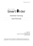 SmartPOS Restaurant User Manual